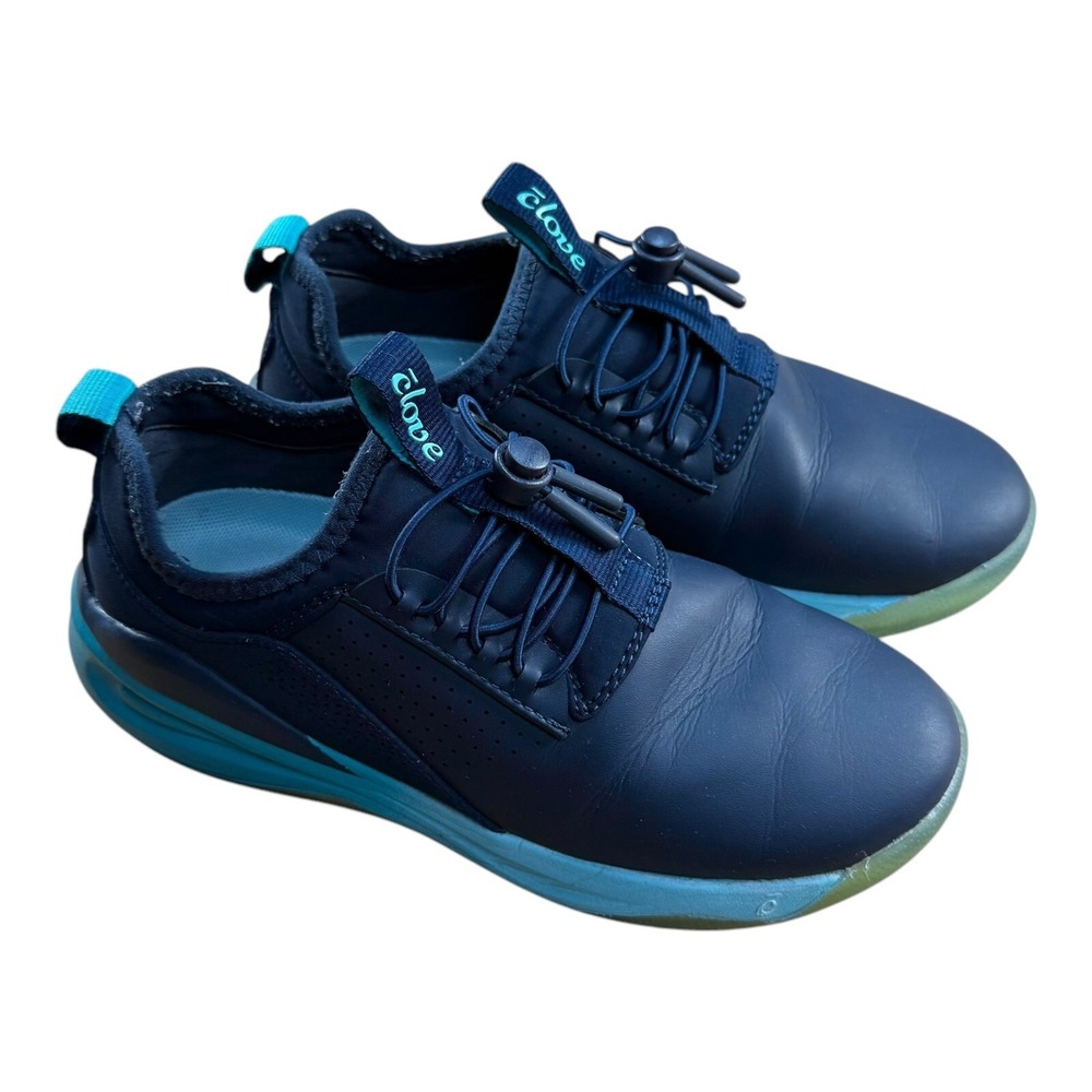 Clove Classic Womens Size 6 Nursing Shoes Sneakers Navy Blue Comfort CL007
